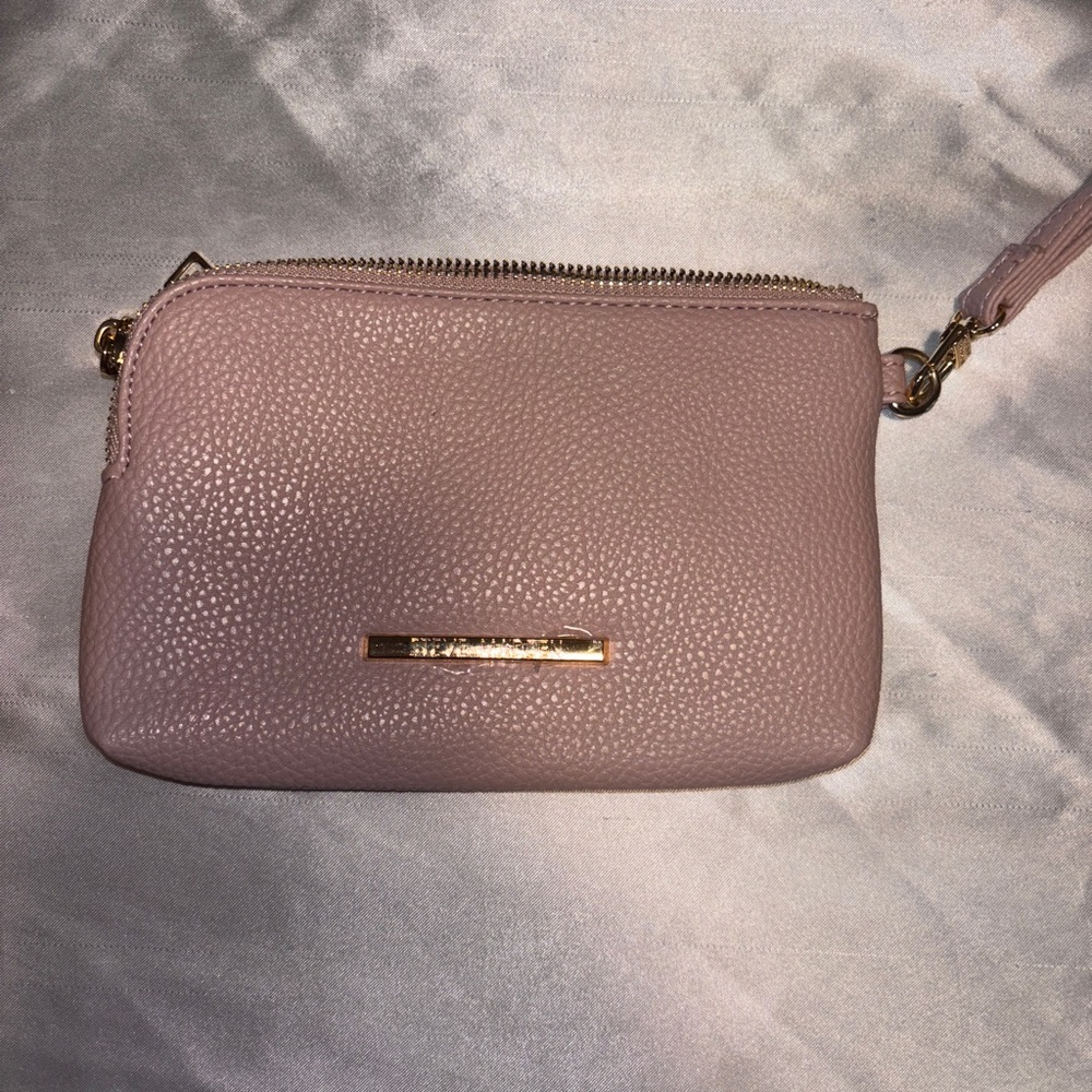 Steve Madden Nude Wristlet Clutch